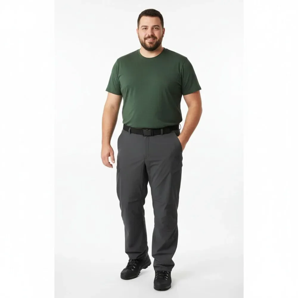 The North Face Gray Outdoor Sporty Athletic Nylon Cargo Pants 40